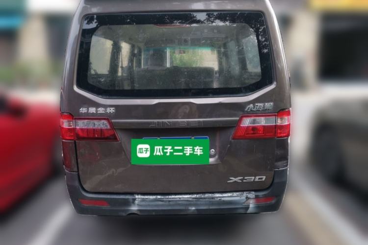Used Jinbei Hiace X30 2021 1.5L Standard Version Air-Conditioning-Free Bus China VI Emission Standard SWC15M Rear