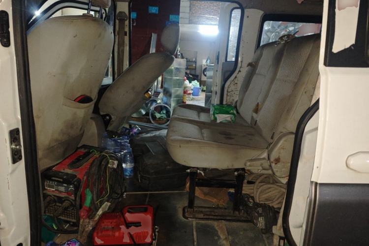 Used Jinbei Hiace X30 2021 1.5L Comfort Model Air-Conditioner-Free Version National VI Standard SWC15M Bus Left Rear Seat