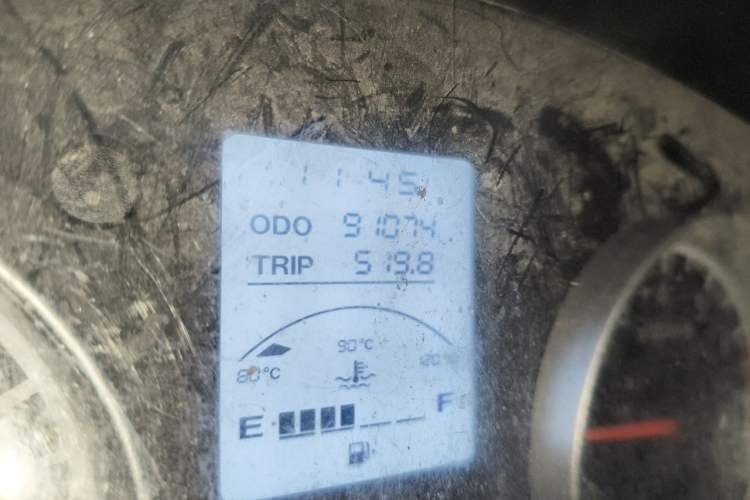 Used Jinbei Hiace X30 2021 1.5L Business-Class Central Air-Conditioned Coach China VI Standard Model SWC15M Odometer Close Up