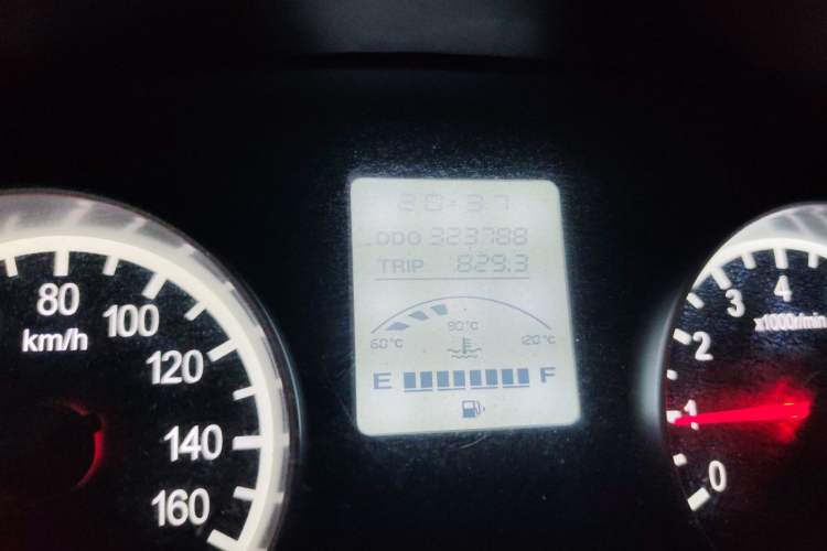 Used Jinbei Hiace X30 2021 1.5L Wealthy Single-Steaming Air-Conditioned Version Bus China VI Standard SWC15M Odometer Close Up