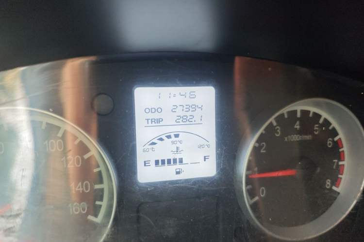 Used Jinbei Hiace X30 2021 1.5L Wealthy Single-Steaming Air-Conditioned Version Bus China VI Standard SWC15M Odometer Close Up