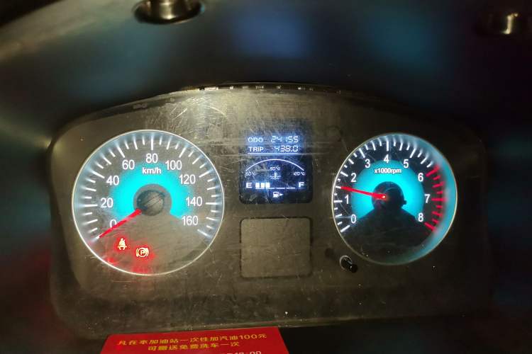 Used Jinbei Hiace X30 2021 1.5L Wealthy Single-Steaming Air-Conditioned Version Bus China VI Standard SWC15M Odometer Close Up