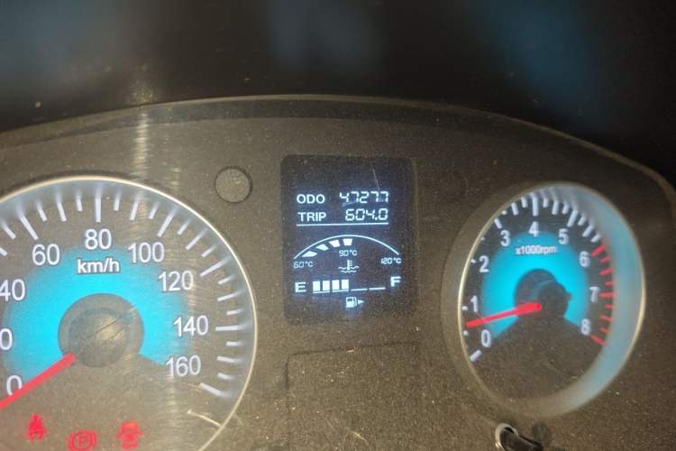 Used Jinbei Hiace X30 2021 1.5L Comfort Model Air-Conditioner-Free Version National VI Standard SWC15M Bus Odometer Close Up