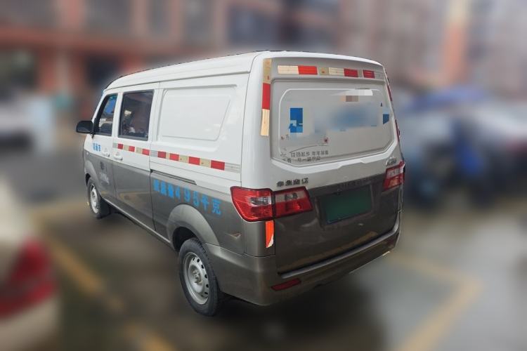 Used Jinbei Hiace X30 2021 1.5L Wealthy Single-Steaming Air-Conditioned Van China VI Standard SWC15M Rear Left 45 Deg