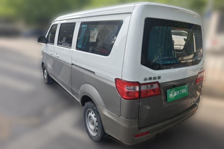 Used Jinbei Hiace X30 2021 1.5L Wealthy Single-Steaming Air-Conditioned Version Bus China VI Standard SWC15M Rear Left 45 Deg