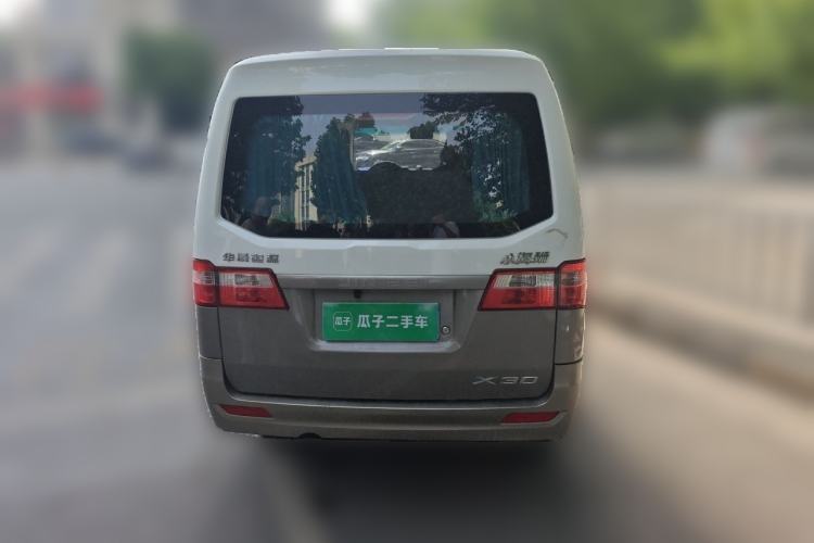 Used Jinbei Hiace X30 2021 1.5L Wealthy Single-Steaming Air-Conditioned Version Bus China VI Standard SWC15M Rear
