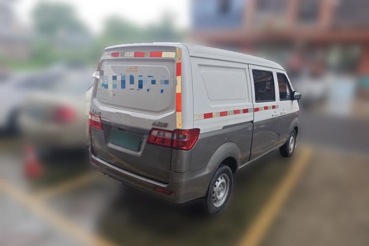 Used Jinbei Hiace X30 2021 1.5L Wealthy Single-Steaming Air-Conditioned Van China VI Standard SWC15M Rear Right 45 Deg