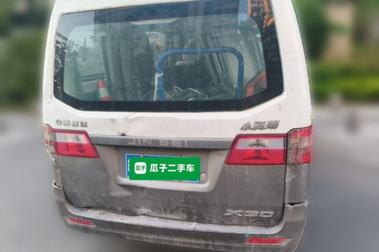 Used Jinbei Hiace X30 2021 1.5L Wealthy Edition Bus China VI Standard SWC15M Rear
