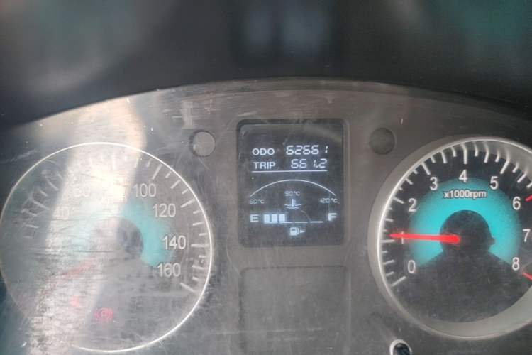 Used Jinbei Hiace X30 2021 1.5L Standard Version Air-Conditioning-Free Bus China VI Emission Standard SWC15M Odometer Close Up