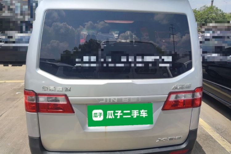 Used Jinbei Hiace X30 2021 1.5L Standard Version Air-Conditioning-Free Bus China VI Emission Standard SWC15M Rear