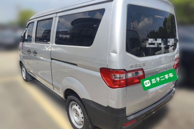 Used Jinbei Hiace X30 2021 1.5L Standard Version Air-Conditioning-Free Bus China VI Emission Standard SWC15M Rear Left 45 Deg