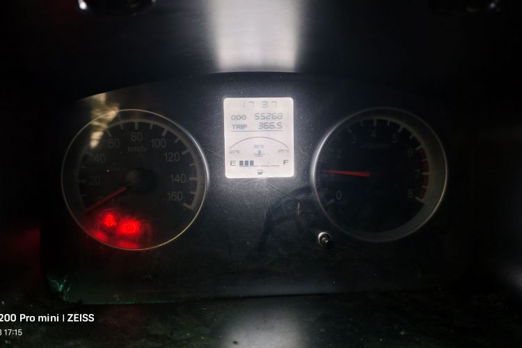Used Jinbei Hiace X30 2021 1.5L Wealthy Van China VI Standard SWC15M Odometer Close Up