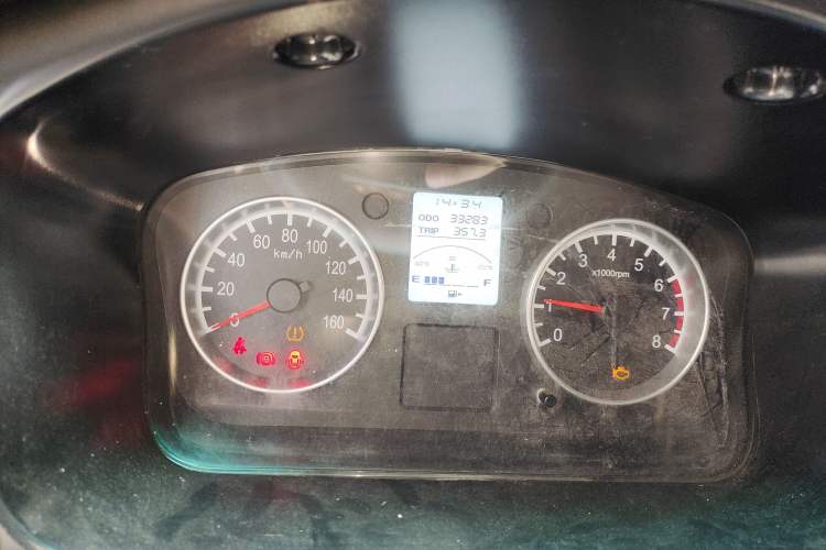 Used Jinbei Hiace X30 2021 1.5L Comfort Model Air-Conditioner-Free Version National VI Standard SWC15M Bus Odometer Close Up