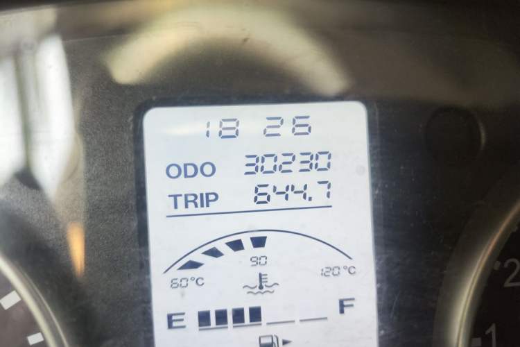 Used Jinbei Hiace X30 2021 1.5L Standard-Grade Central Air-Conditioned Van China VI Emission Standard SWC15M Odometer Close Up