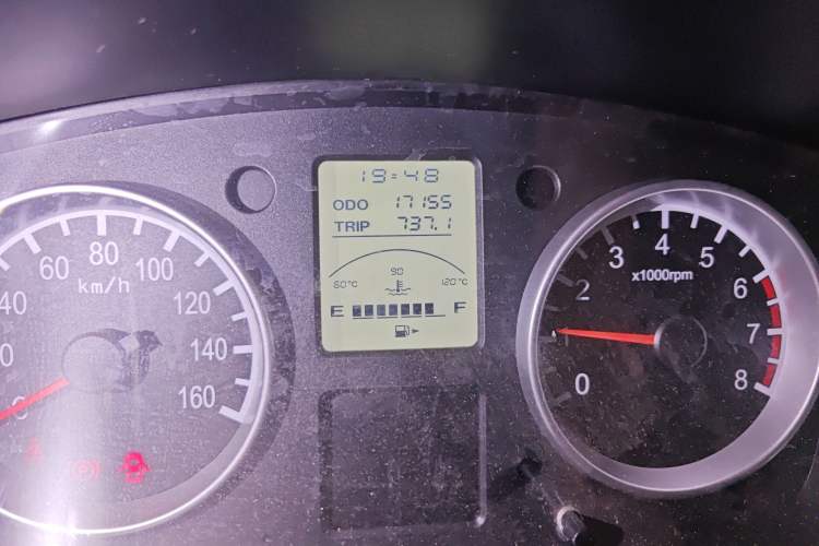 Used Jinbei Hiace X30 2021 1.5L Comfort-Grade Central Air-Conditioned Bus China VI Standard SWC15M Odometer Close Up