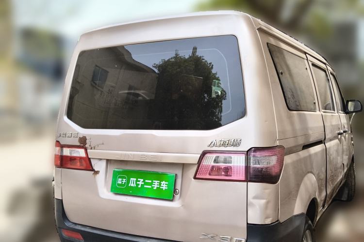 Used Jinbei Hiace X30 2021 1.5L Standard Version Air-Conditioning-Free Bus China VI Emission Standard SWC15M Rear