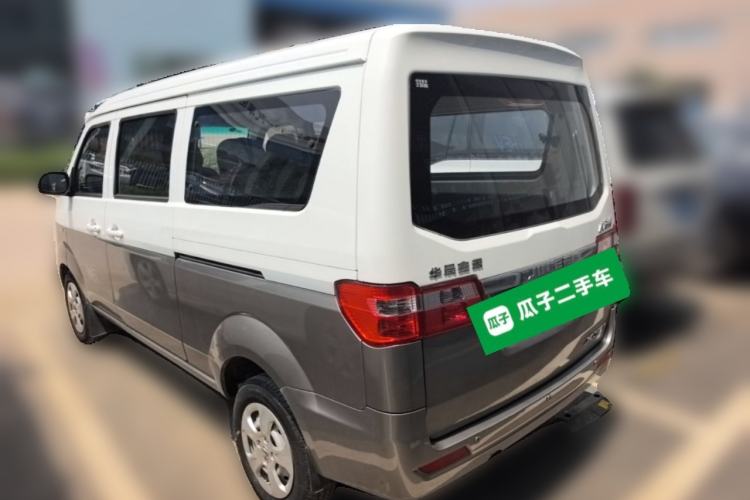 Used Jinbei Hiace X30 2021 1.5L Comfort Model Air-Conditioner-Free Version National VI Standard SWC15M Bus Rear Left 45 Deg