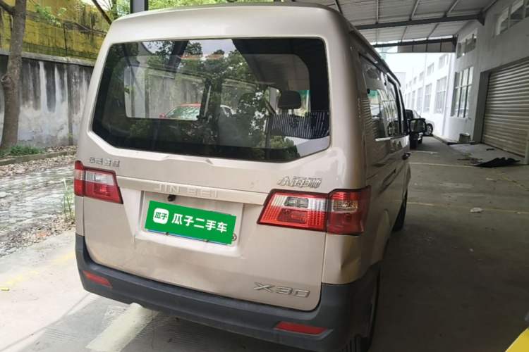 Used Jinbei Hiace X30 2021 1.5L Wealthy Edition Bus China VI Standard SWC15M Rear Right 45 Deg