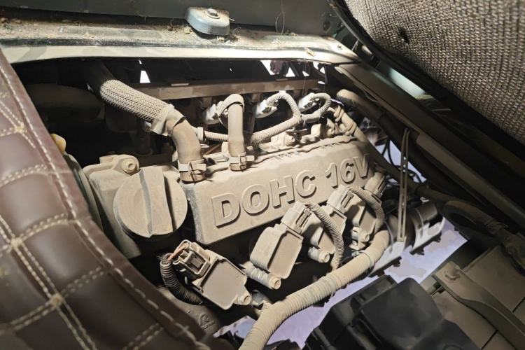 Used Jinbei Hiace X30 2021 1.5L Standard Version Air-Conditioner-Free Van China VI Emission Standard SWC15M Engine Bay