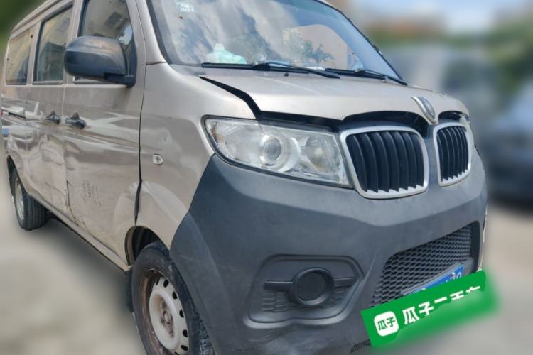 Used Jinbei Hiace X30 2021 1.5L Business-Grade Central Air-Conditioned Van China VI Emission Standard Model SWC15M Front Right 45 Deg