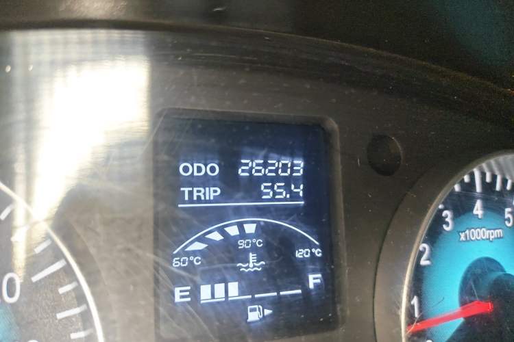 Used Jinbei Hiace X30 2021 1.5L Standard Version Air-Conditioning-Free Bus China VI Emission Standard SWC15M Odometer Close Up