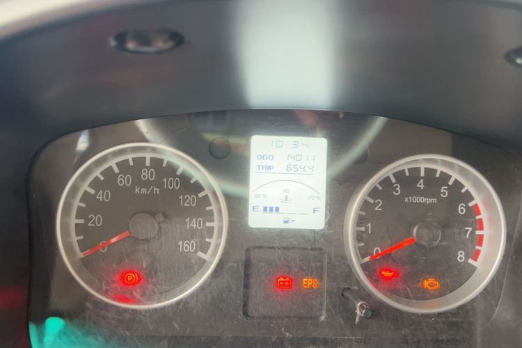 Used Jinbei Hiace X30 2021 1.5L Standard Version Central Air Conditioning EPS Edition Van China VI Emission Standard SWC15M Odometer Close Up