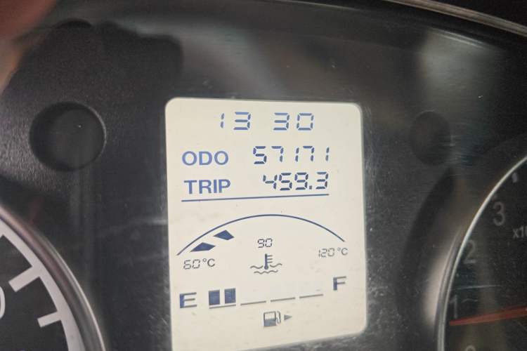 Used Jinbei Hiace X30 2021 1.5L Standard Version Air-Conditioning-Free Bus China VI Emission Standard SWC15M Odometer Close Up