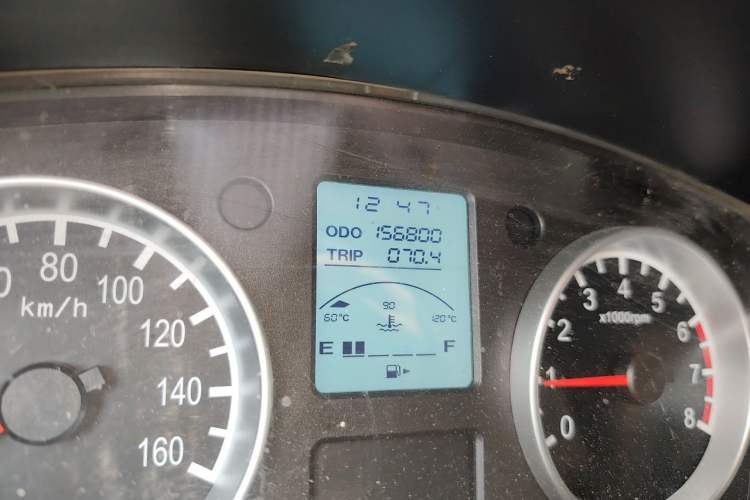 Used Jinbei Hiace X30 2021 1.5L Business-Class Central Air-Conditioned Coach China VI Standard Model SWC15M Odometer Close Up
