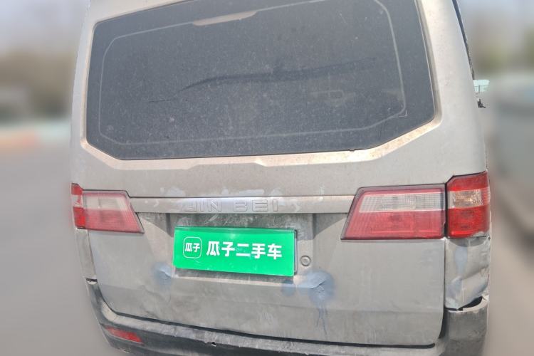 Used Jinbei Hiace X30 2021 1.5L Wealthy Single-Steaming Air-Conditioned Version Bus China VI Standard SWC15M Rear