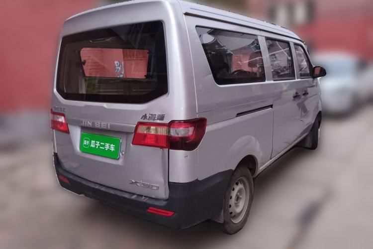 Used Jinbei Hiace X30 2021 1.5L Standard Model Central Air-Conditioned Bus China VI Emission Standard SWC15M Rear Right 45 Deg