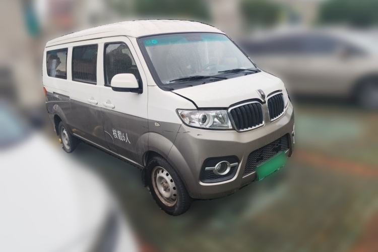 Used Jinbei Hiace X30 2021 1.5L Standard Version Air-Conditioning-Free Bus China VI Emission Standard SWC15M Front Right 45 Deg