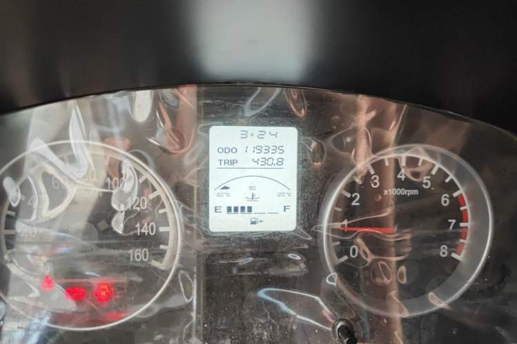 Used Jinbei Hiace X30 2021 1.5L Comfort Model Air-Conditioner-Free Version National VI Standard SWC15M Bus Odometer Close Up