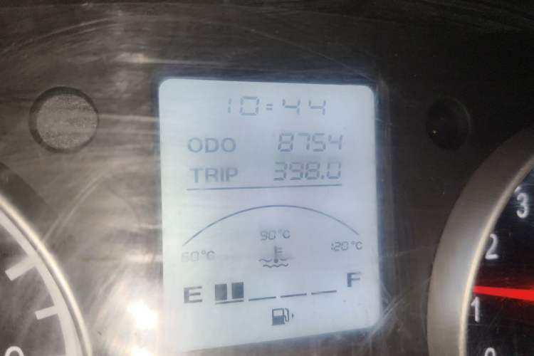 Used Jinbei Hiace X30 2021 1.5L Wealthy Single-Steaming Air-Conditioned Version Bus China VI Standard SWC15M Odometer Close Up