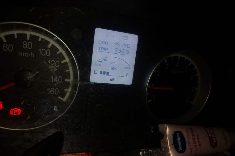 Used Jinbei Hiace X30 2021 1.5L Wealthy Edition Bus China VI Standard SWC15M Odometer Close Up