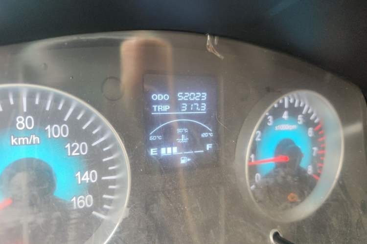Used Jinbei Hiace X30 2021 1.5L Standard Version Air-Conditioning-Free Bus China VI Emission Standard SWC15M Odometer Close Up