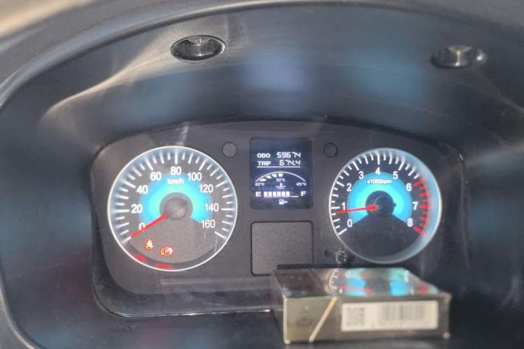 Used Jinbei Hiace X30 2021 1.5L Standard Model Central Air Conditioning EPS Version Bus China VI Emission Standard SWC15M Odometer Close Up