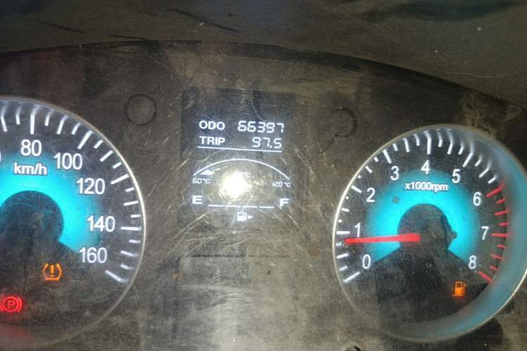 Used Jinbei Hiace X30 2021 1.5L Wealthy Single-Steaming Air-Conditioned Van China VI Standard SWC15M Odometer Close Up
