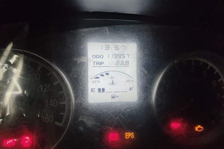 Used Jinbei Hiace X30 2021 1.5L Wealthy Single-Steaming Air-Conditioned Van China VI Standard SWC15M Odometer Close Up