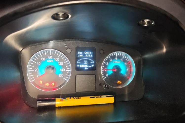 Used Jinbei Hiace X30 2021 1.5L Business-Class Central Air-Conditioned Coach China VI Standard Model SWC15M Odometer Close Up