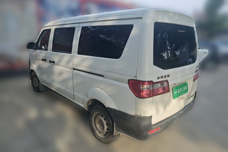 Used Jinbei Hiace X30 2021 1.5L Wealthy Single-Steaming Air-Conditioned Van China VI Standard SWC15M Rear Left 45 Deg