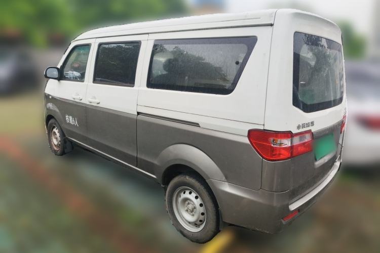 Used Jinbei Hiace X30 2021 1.5L Standard Version Air-Conditioning-Free Bus China VI Emission Standard SWC15M Rear Left 45 Deg