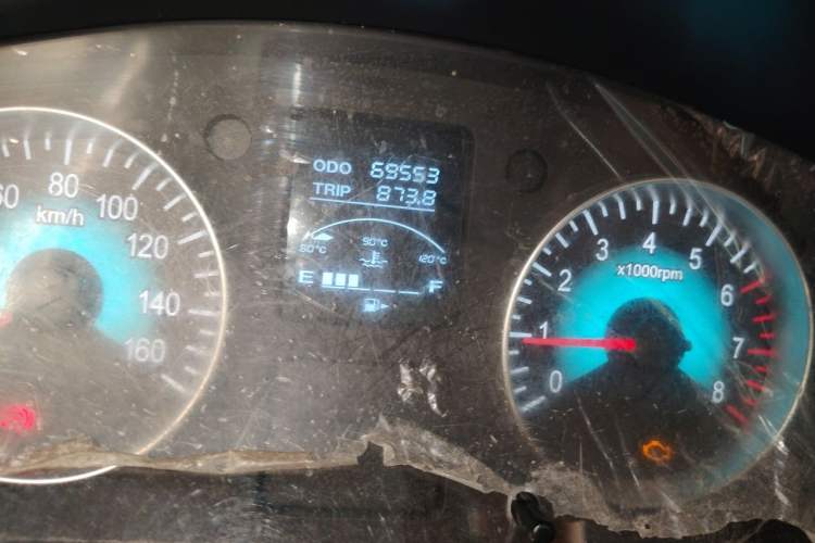 Used Jinbei Hiace X30 2022 1.5L Business-Class Central Air-Conditioned Coach China VI Standard SWC15M Odometer Close Up