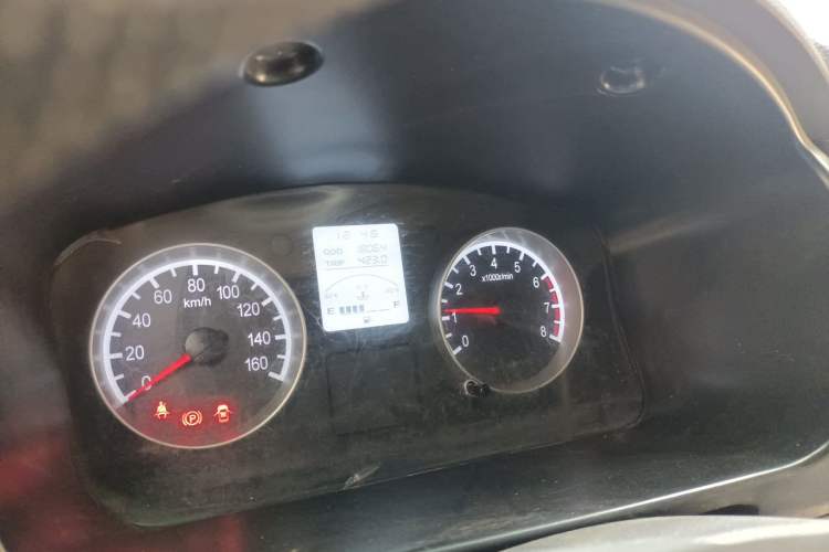 Used Jinbei Hiace X30 2022 1.5L Cargo Version China VI SWC15M Odometer Close Up