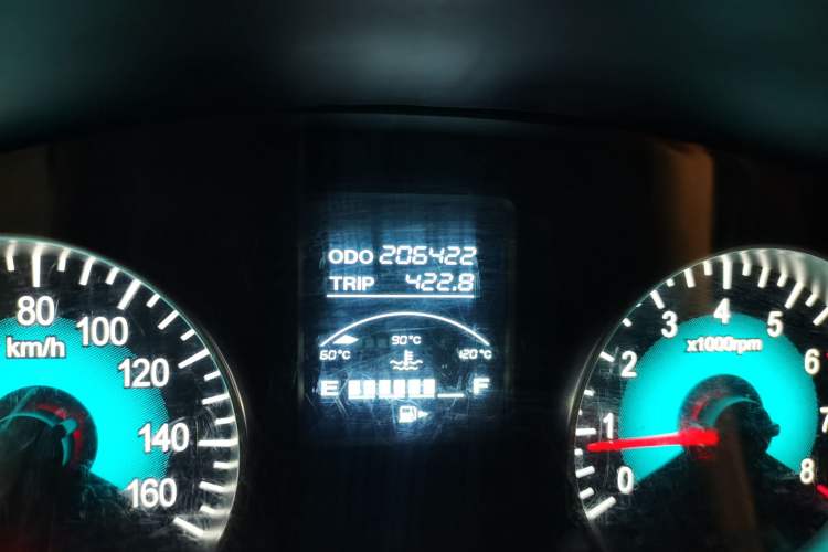 Used Jinbei Hiace X30 2022 1.5L Business-Class Central Air-Conditioned Coach China VI Standard SWC15M Odometer Close Up