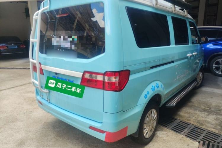 Used Jinbei Hiace X30 2023 1.5L Super-Comfortable Passenger Van 5/6/7-Seater Non-Air-Conditioned Version Model SWC15M Rear Right 45 Deg