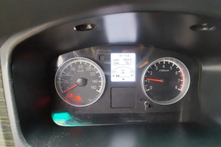 Used Jinbei Hiace X30 2023 1.5L Super-Enjoyment Van 2/5 Seats Non-Air-Conditioned Version SWC15M Odometer Close Up