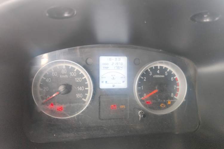 Used Jinbei Hiace X30 2023 1.5L Super-Enjoyment Van 2/5 Seats Non-Air-Conditioned Version SWC15M Odometer Close Up