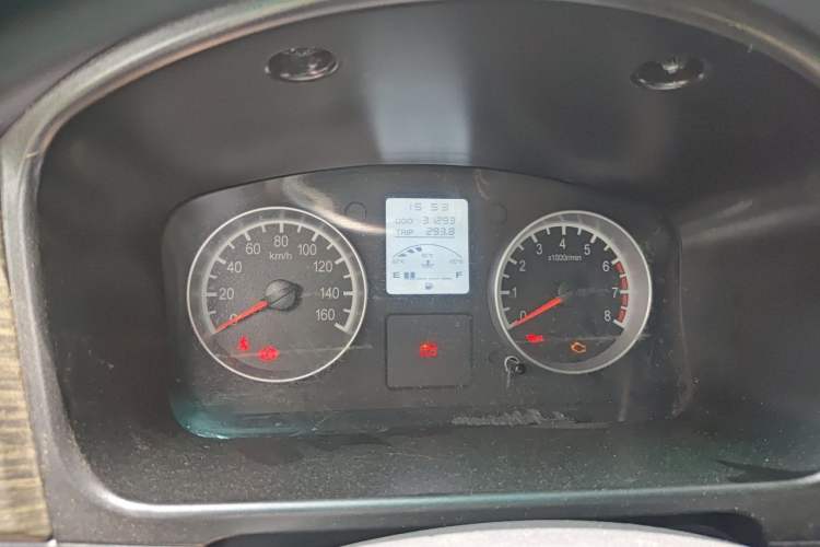 Used Jinbei Hiace X30 2023 1.5L Super-Enjoyment Van 2/5 Seats Non-Air-Conditioned Version SWC15M Odometer Close Up