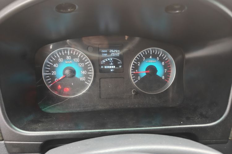 Used Jinbei Hiace X30 2023 1.5L Super-Comfortable Passenger Van 5/6/7-Seater Non-Air-Conditioned Version Model SWC15M Odometer Close Up