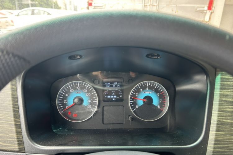 Used Jinbei Hiace X30 2023 1.5L Super-Comfortable Passenger Van 5/6/7-Seater Non-Air-Conditioned Version Model SWC15M Odometer Close Up